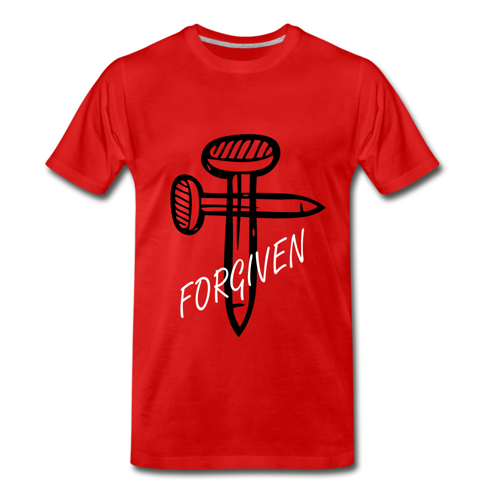 Forgiven Tee - red