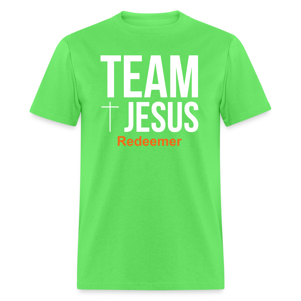 Team Jesus Redeemer Tee - kiwi