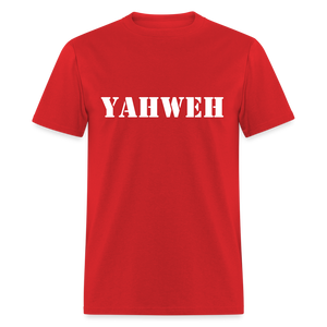 Yahweh Tee - red