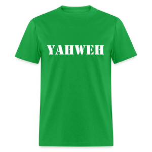 Yahweh Tee - bright green
