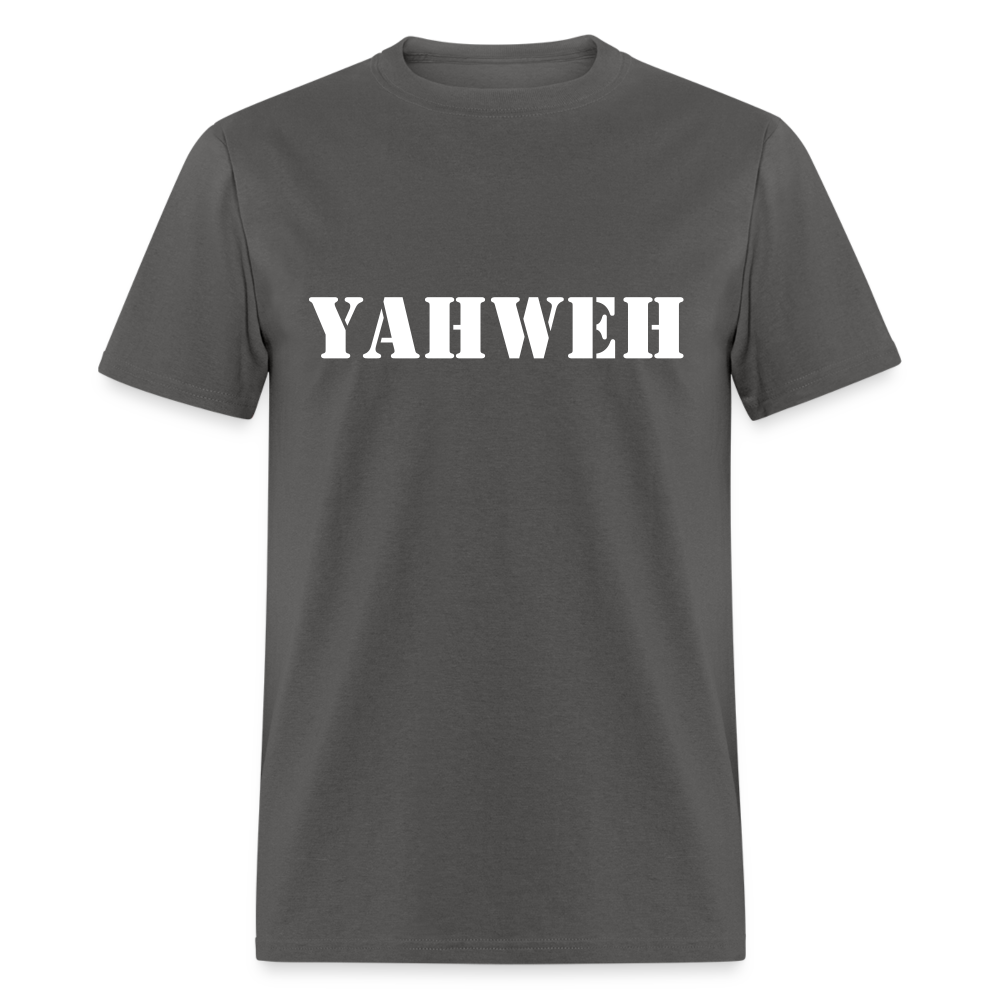 Yahweh Tee - charcoal