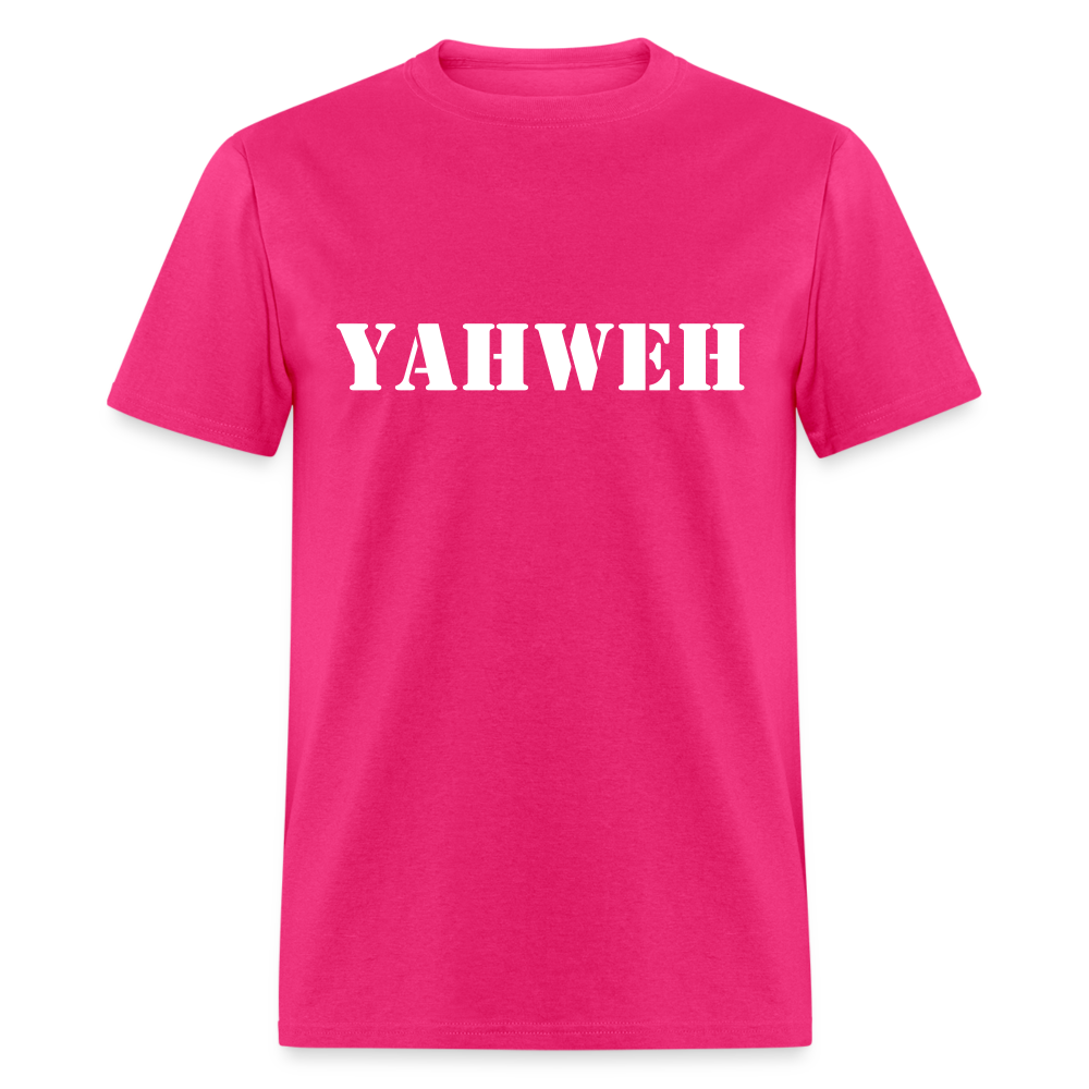 Yahweh Tee - fuchsia
