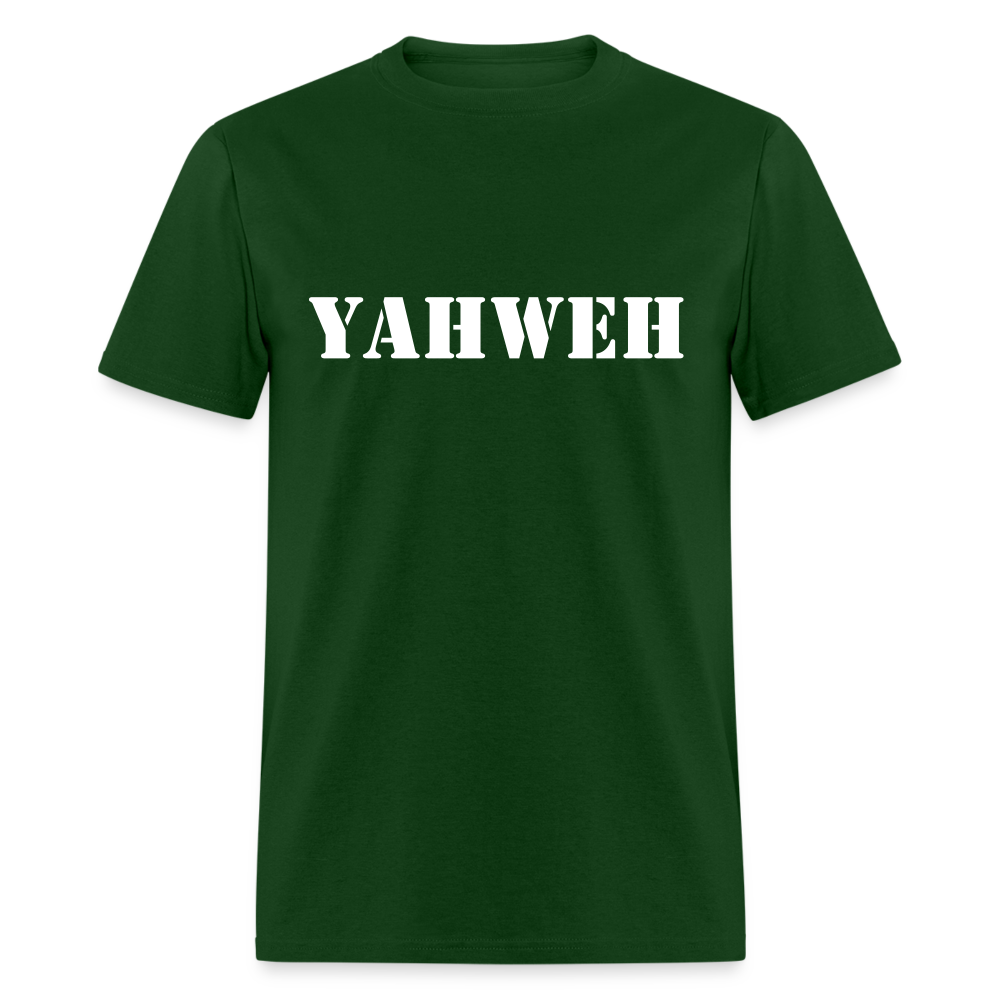Yahweh Tee - forest green
