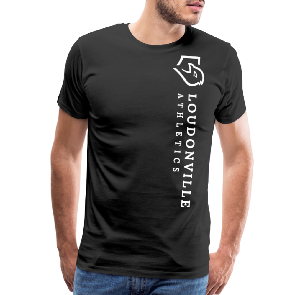 LCS vertical logo T-shirt - black