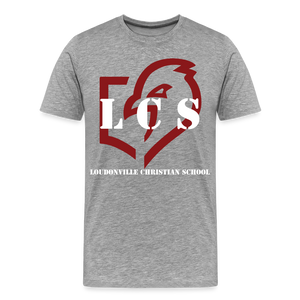 LCS Big Logo T-shirt - heather gray