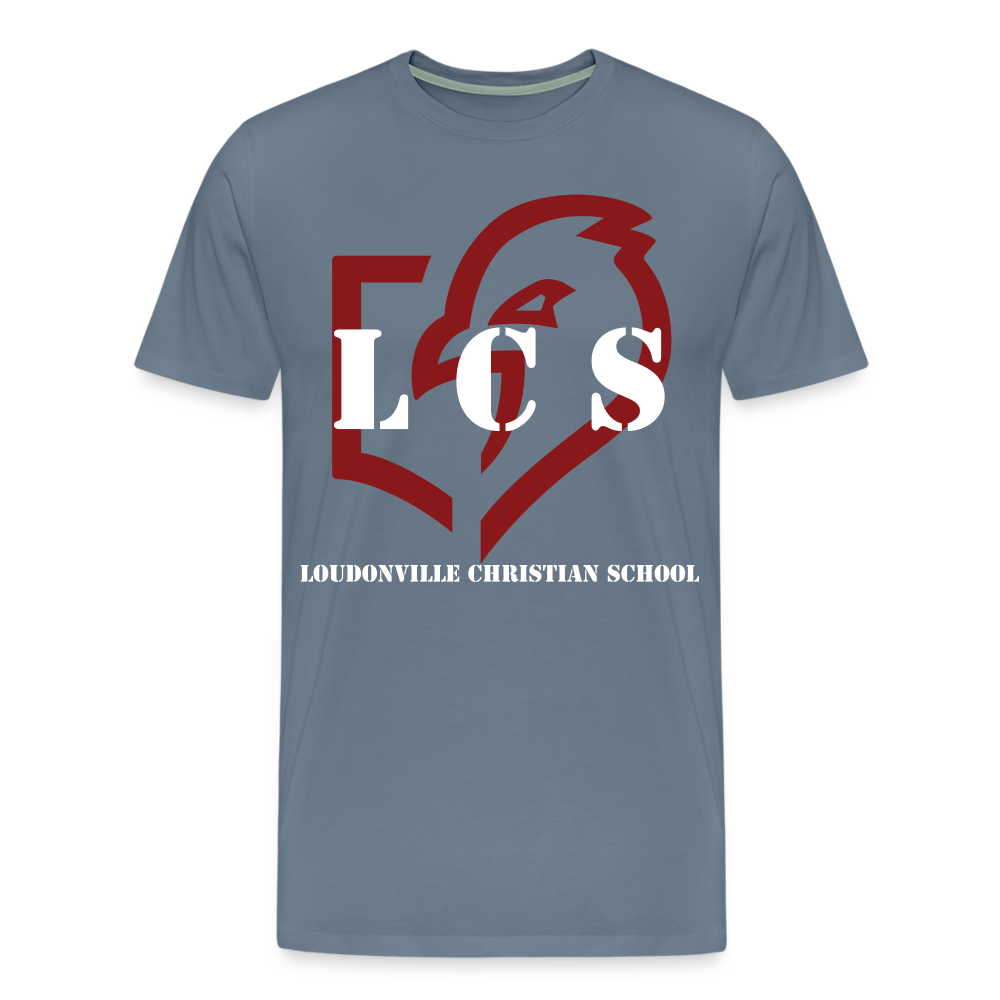 LCS Big Logo T-shirt - steel blue