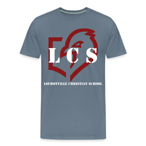 LCS Big Logo T-shirt - steel blue
