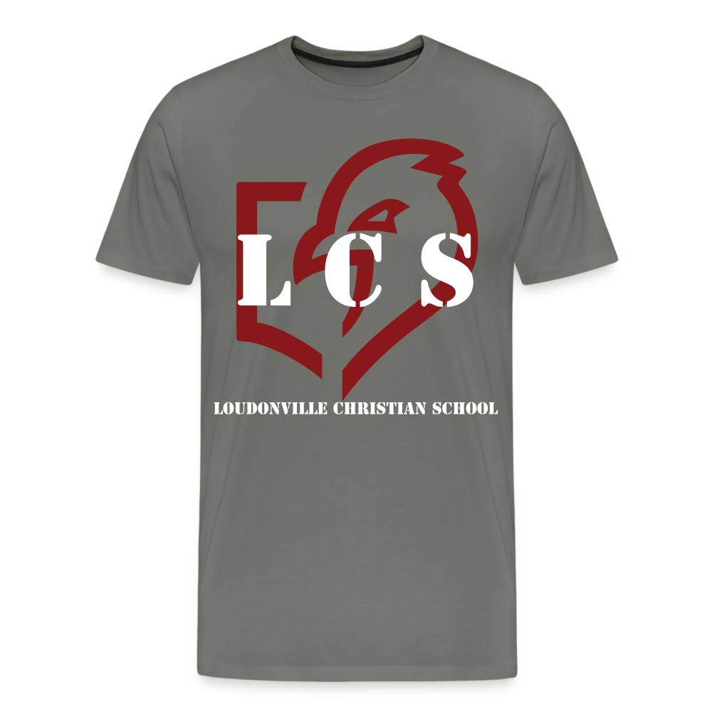 LCS Big Logo T-shirt - asphalt gray