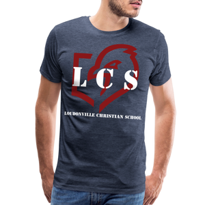 LCS Big Logo T-shirt - heather blue
