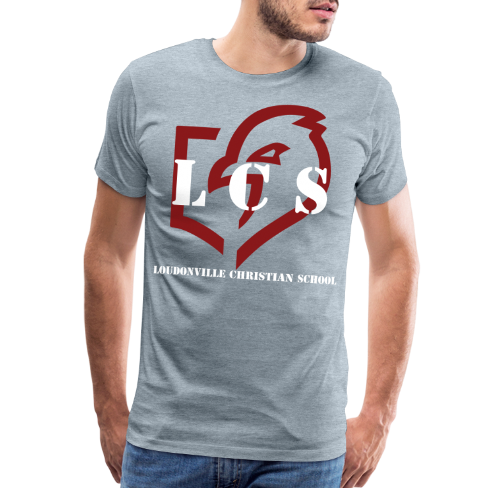 LCS Big Logo T-shirt - heather ice blue