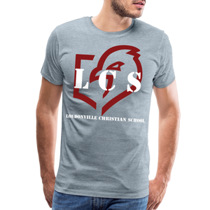 LCS Big Logo T-shirt - heather ice blue