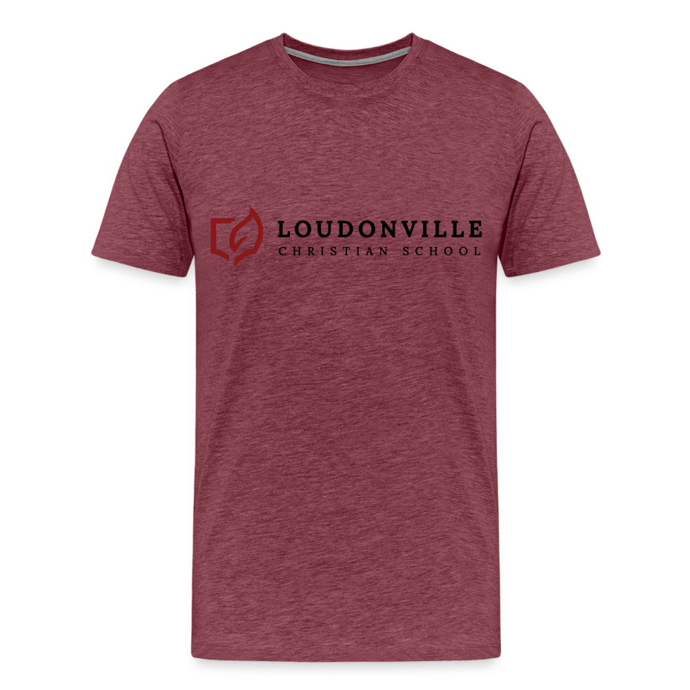 LCS T-Shirt - heather burgundy