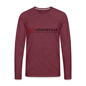LCS Long Sleeve T-Shirt - heather burgundy
