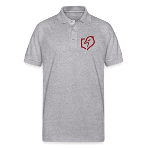LCS Jersey Polo - heather gray
