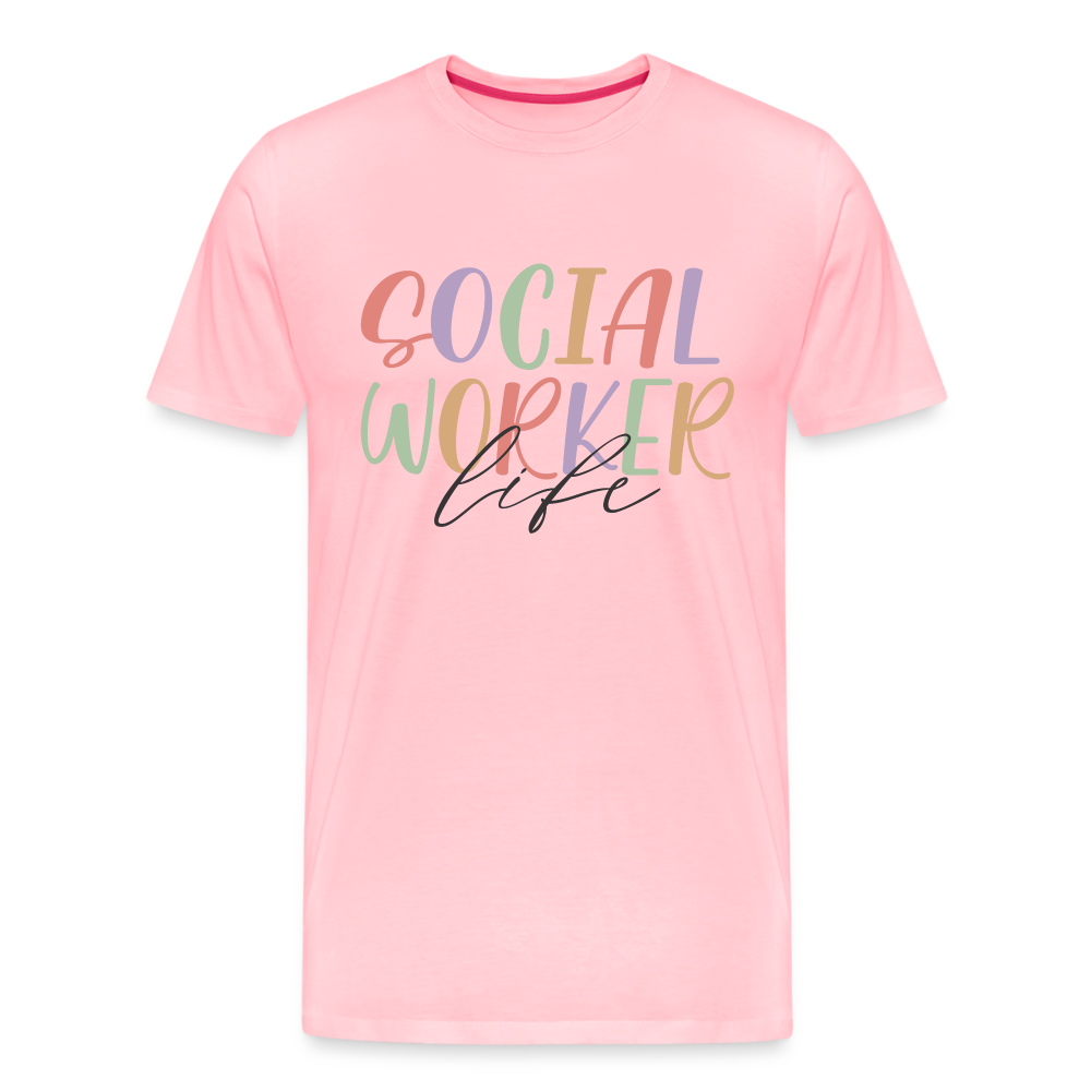 Social worker life - pink