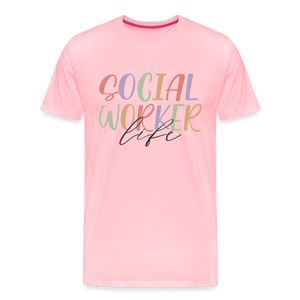 Social worker life - pink