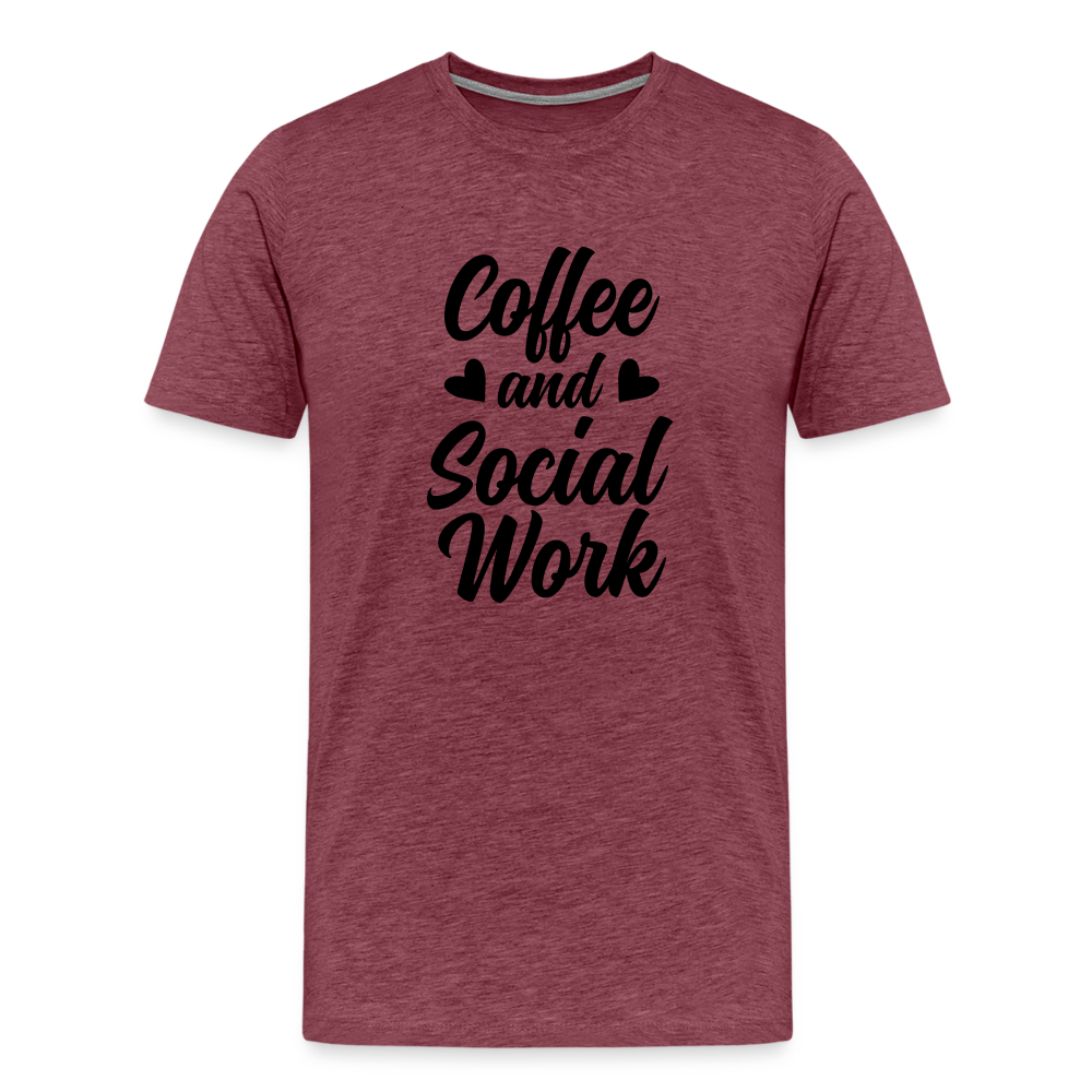 Coffee & SW - heather burgundy