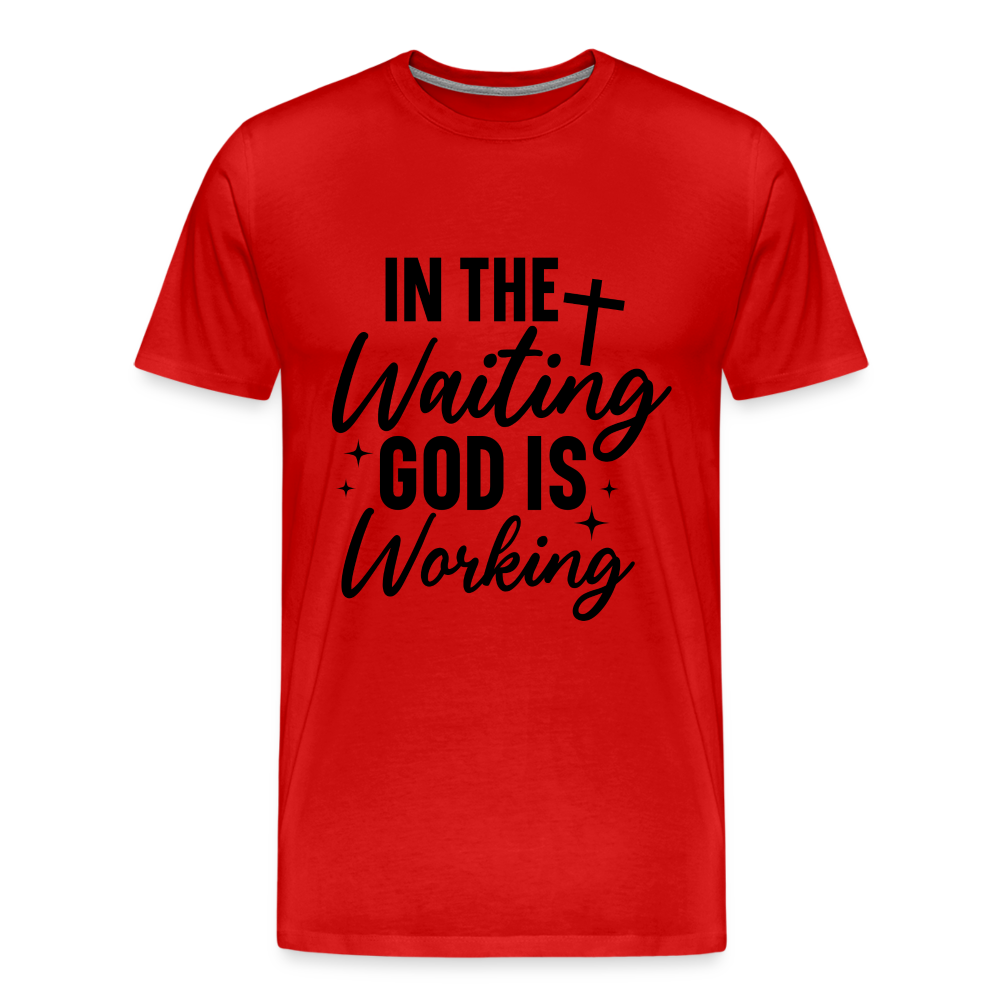 God is Waiting - red