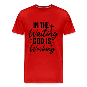 God is Waiting - red