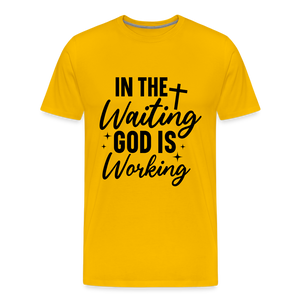 God is Waiting - sun yellow