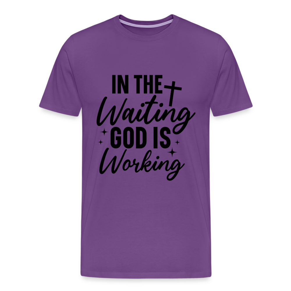 God is Waiting - purple