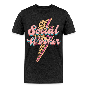 Social Worker. - charcoal grey