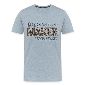 Difference Maker SW - heather ice blue