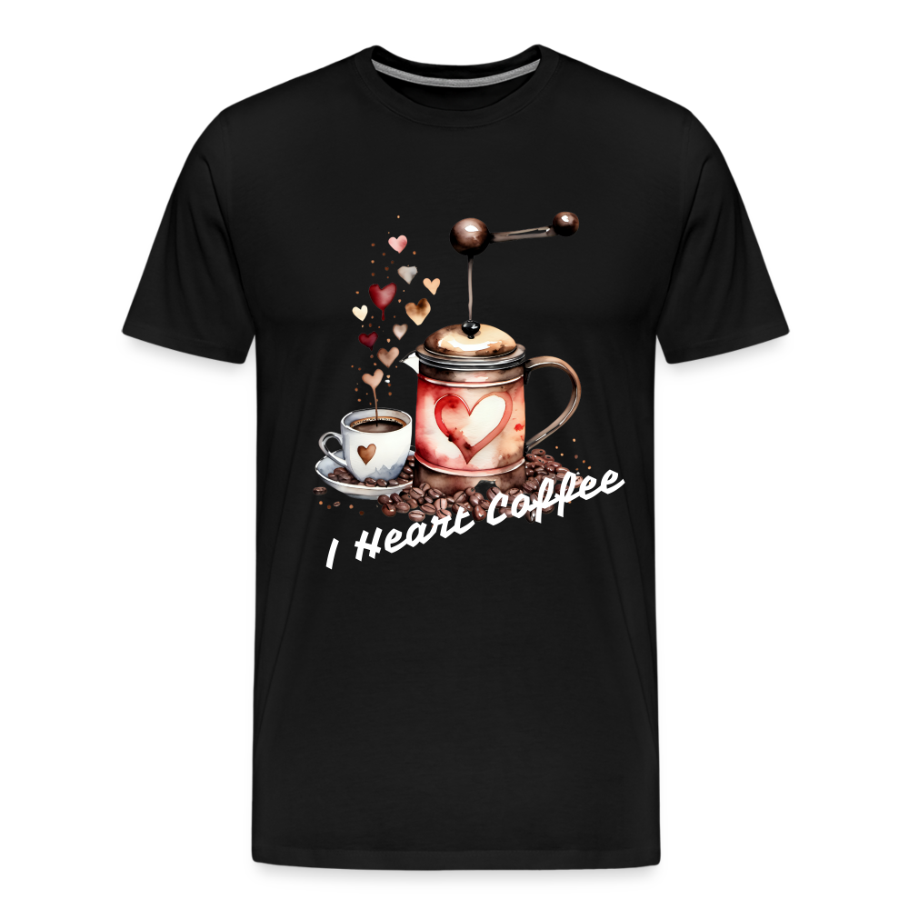 I Heart Coffee - black