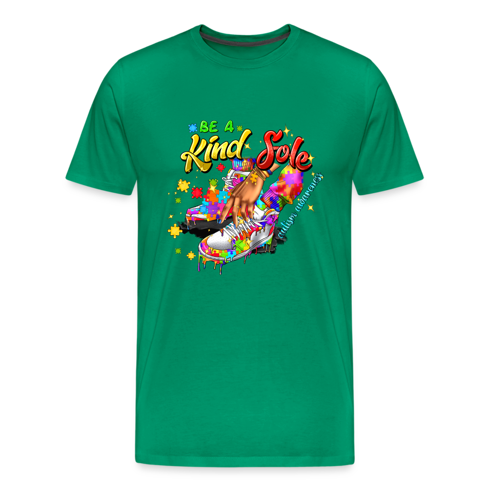 Kind Sole Autism Tee - kelly green