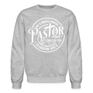 Pastor Crewneck - heather gray