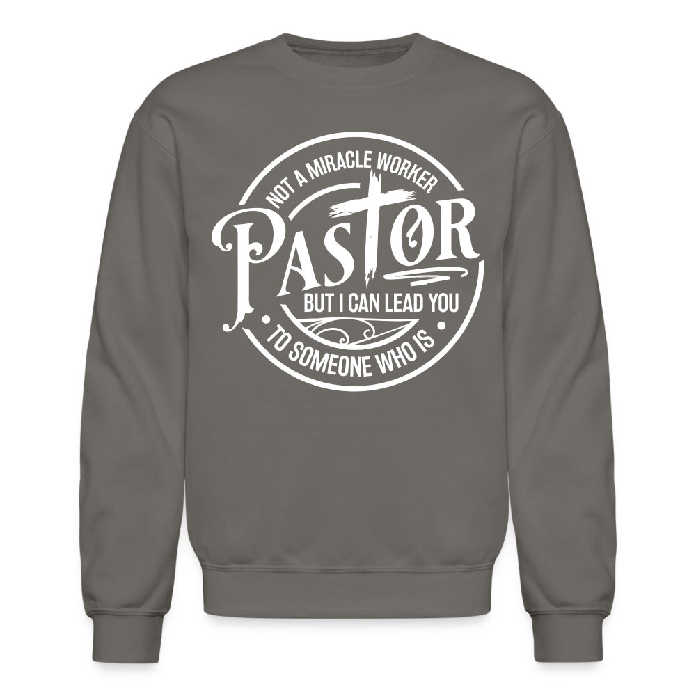Pastor Crewneck - asphalt gray