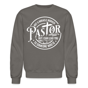 Pastor Crewneck - asphalt gray