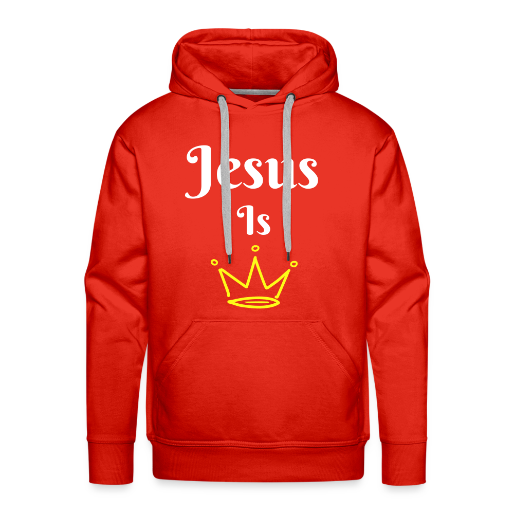 Jesus Is King Hoodie - red