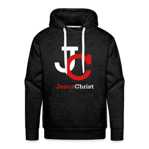 Jeseus Christ JC Hoodie - charcoal grey
