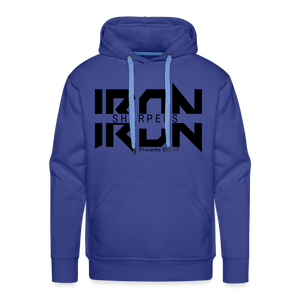 Iron Sharpens Iron Hoodie - royal blue