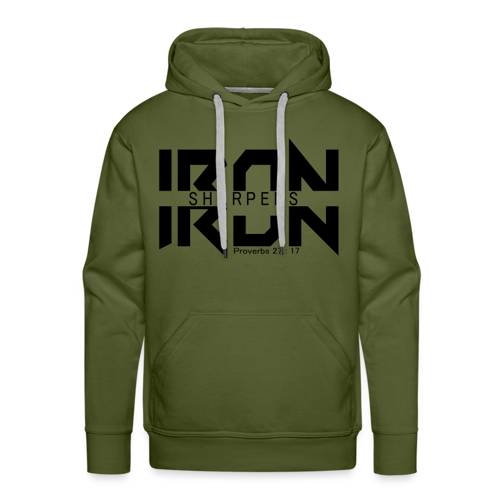 Iron Sharpens Iron Hoodie - olive green