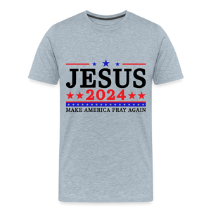 Jesus 2024 - heather ice blue