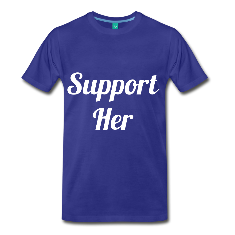 Support Her - royal blue
