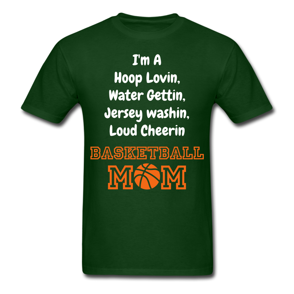 Im a bball mom tee - forest green