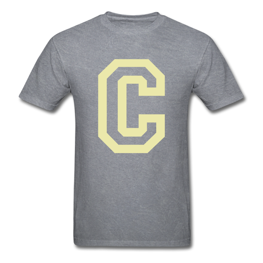C Tee - mineral charcoal gray