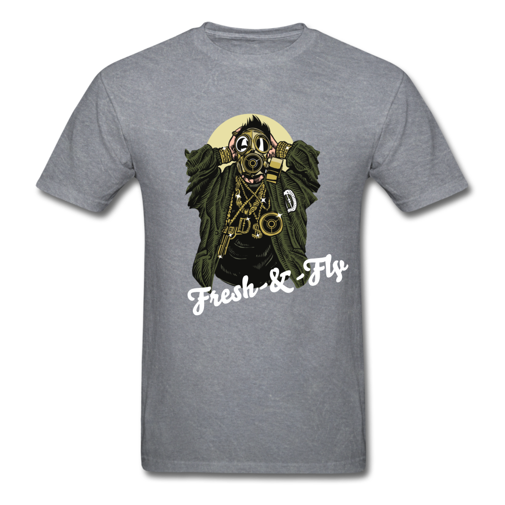 Fresh-&-Fly Tee - mineral charcoal gray