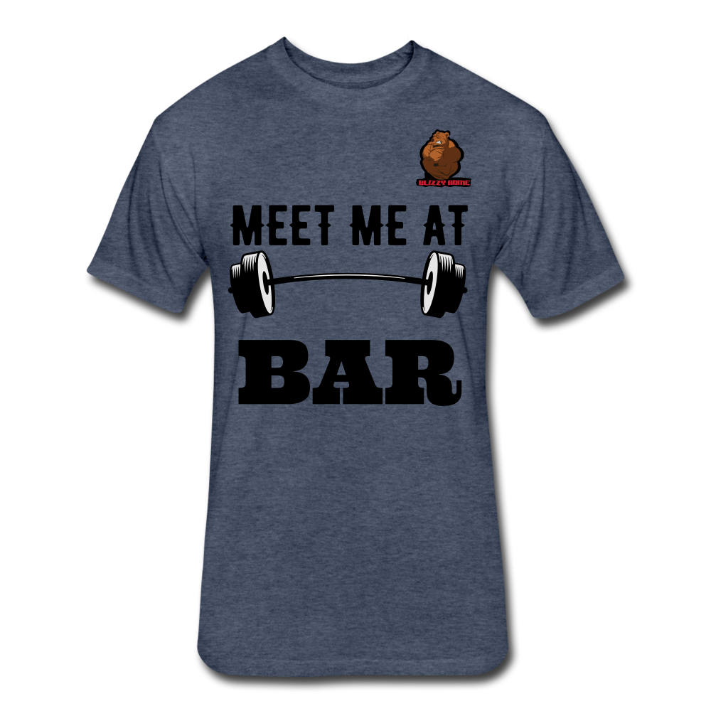 Meet Me at the Bar Tee - heather navy