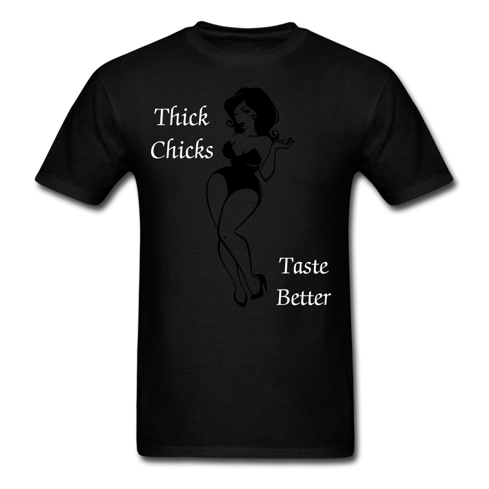 Thick Chicks Tee - black
