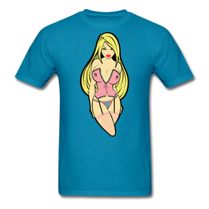 Chick Tee. - turquoise