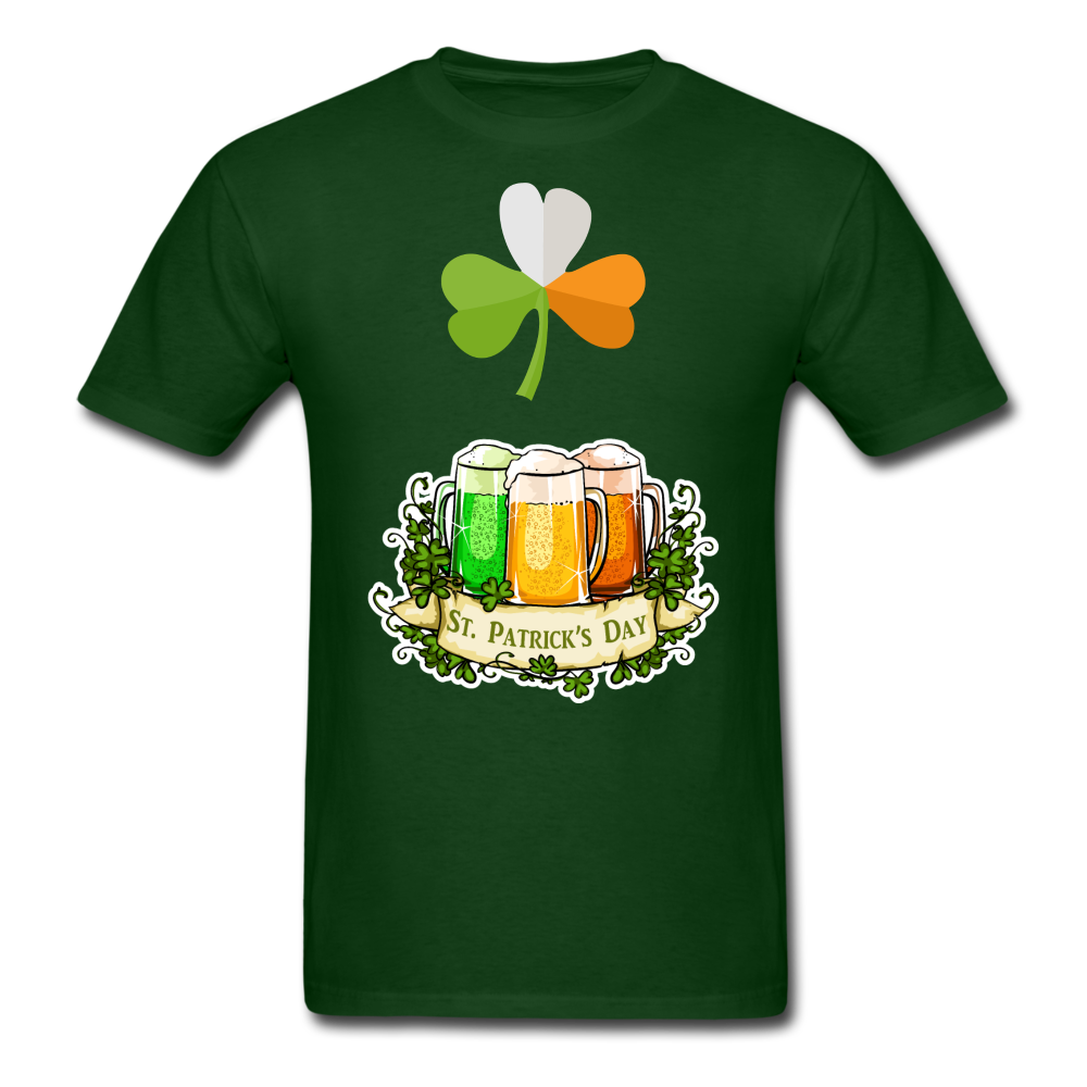 St. Pats Tee - forest green