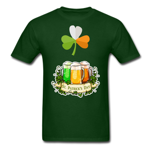 St. Pats Tee - forest green