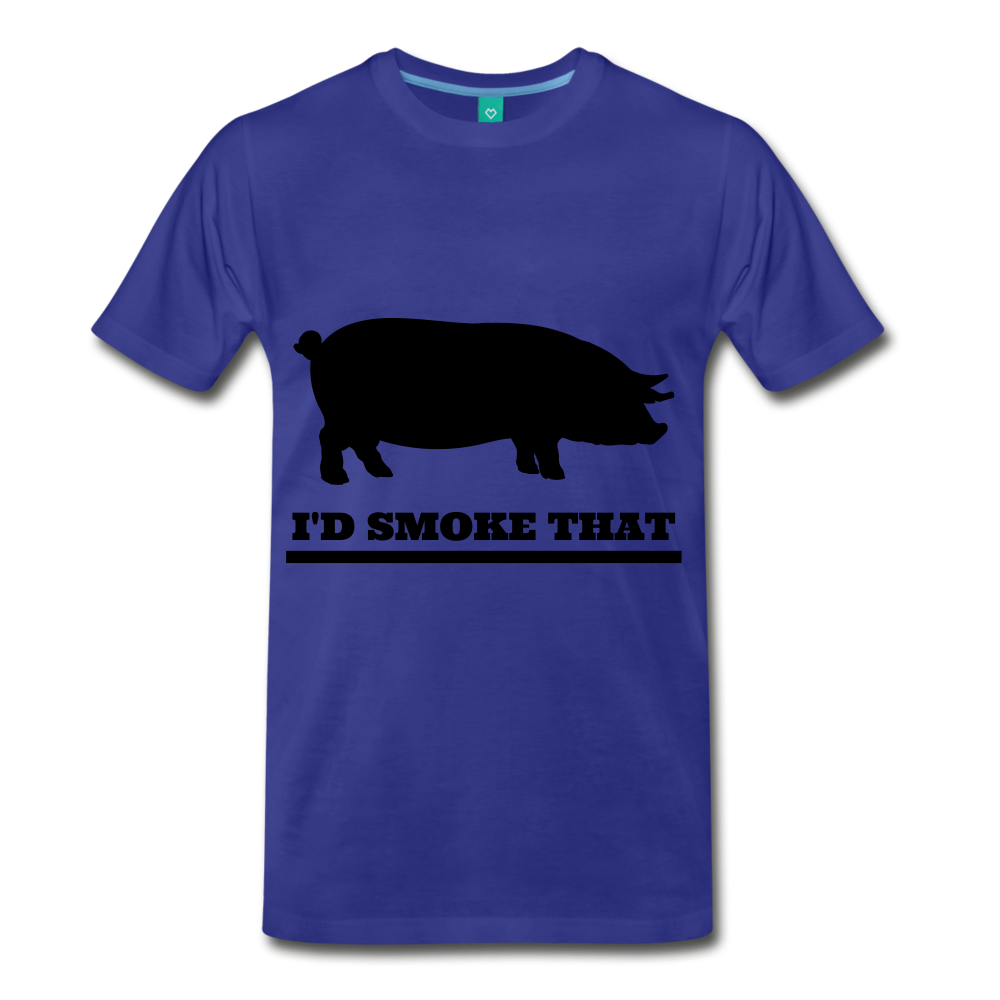 I'd Smoke That Pig - royal blue