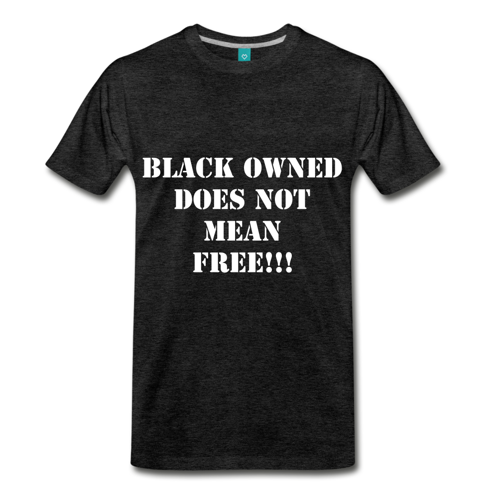 Black Owned - charcoal gray