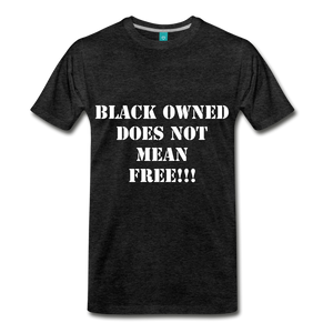 Black Owned - charcoal gray
