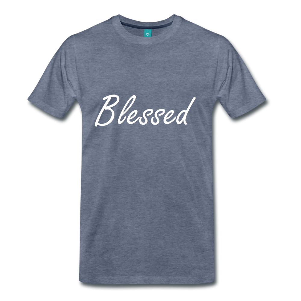 Blessed.. - heather blue